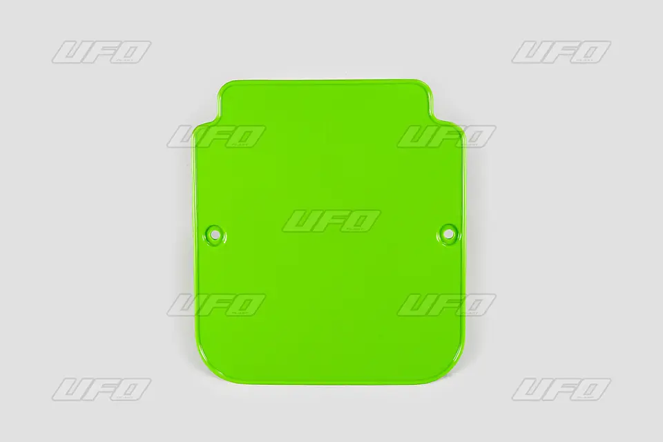 UFO tabulka na startovací číslo KAWASAKI KX 125/250/500 87-88 barva zelená (UFO tabulka na startovací číslo KAWASAKI KX 125/250/500 87-88 barva)
