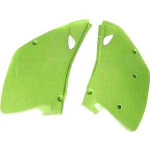 UFO boční tabulky zadní KAWASAKI KX 125/250 90-91 barva zelená (UFO boční tabulky zadní KAWASAKI KX 125/250 90-91 barva zelená)