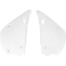 UFO boční tabulky zadní KAWASAKI KX 80 91-97 barva bílá ( )