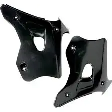 UFO kryty chladiče KAWASAKI KX 125/250 94-98 barva černá ( )