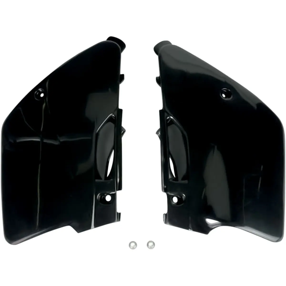 UFO boční tabulky zadní KAWASAKI KX 125/250 94-98 barva černá - nahrazuje TM03111001 (UFO boční tabulky zadní KAWASAKI KX 125/250 94-98 barva černá -)