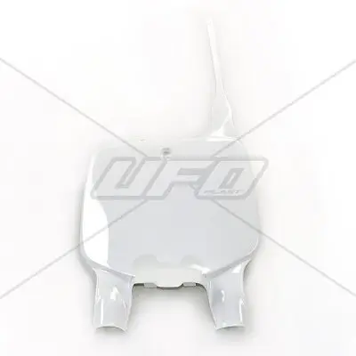 UFO tabulka na startovací číslo KAWASAKI KX 125/250/500 96-02 barva bílá ( )