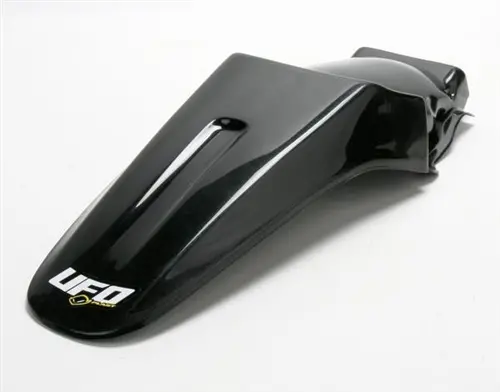 UFO zadní blatník KAWASAKI KX 85 01-13 restyling barva černá (UFO zadní blatník KAWASAKI KX 85 01-13 restyling barva černá)