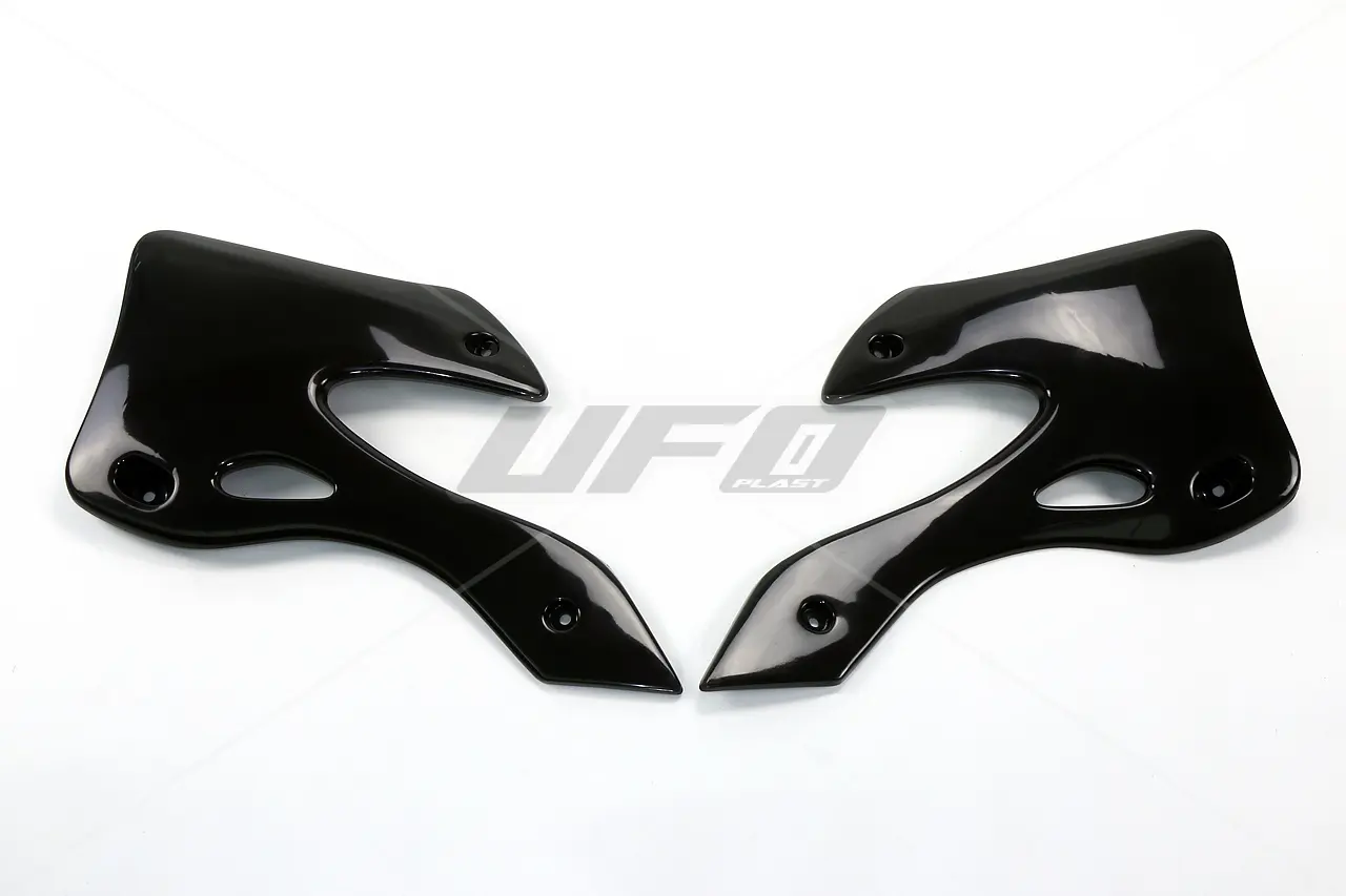 UFO kryty chladiče KAWASAKI KX 125/250 99-02 barva černá (UFO kryty chladiče KAWASAKI KX 125/250 99-02 barva černá)