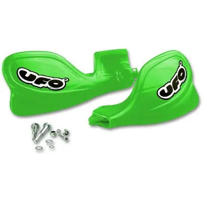 UFO chrániče páček KAWASAKI KX 125/250 00-17 barva zelená (UFO chrániče páček KAWASAKI KX 125/250 00-17 barva zelená)