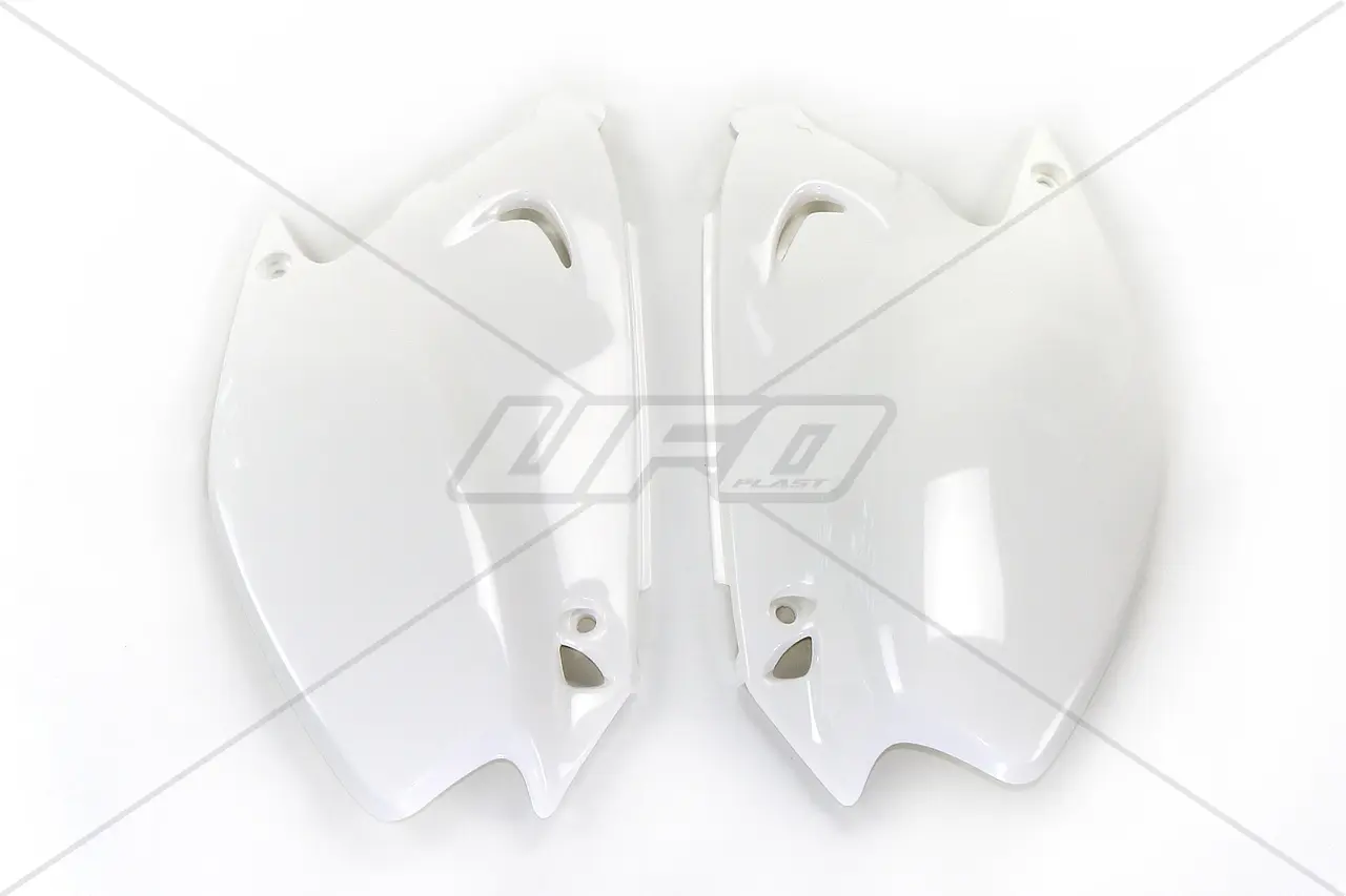 UFO boční tabulky zadní KAWASAKI KX 125/250 03-17 barva bílá (UFO boční tabulky zadní KAWASAKI KX 125/250 03-17 barva bílá)