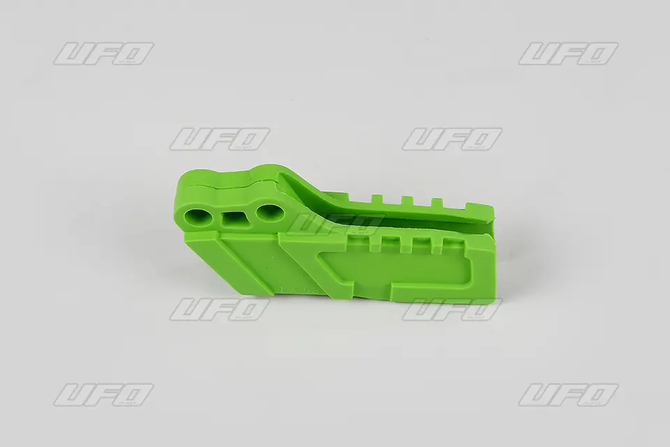 UFO vodítko řetězu KAWASAKI KX 125/250 03-17, KXF 250 04-05 barva zelená ( )