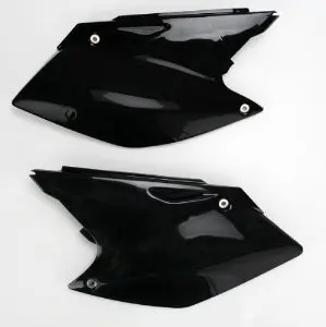 UFO boční tabulky zadní KAWASAKI KXF 250 04-05 barva černá - nahrazuje SU03932001 (UFO boční tabulky zadní KAWASAKI KXF 250 04-05 barva černá -)
