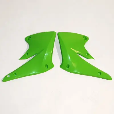 UFO kryty chladiče KAWASAKI KXF 250 04-05 barva zelená (UFO kryty chladiče KAWASAKI KXF 250 04-05 barva zelená)