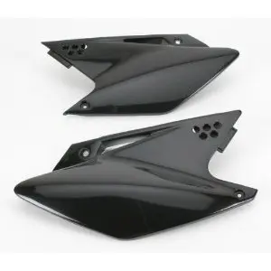 UFO boční tabulky zadní KAWASAKI KXF 250 06-08 barva černá (UFO boční tabulky zadní KAWASAKI KXF 250 06-08 barva černá)