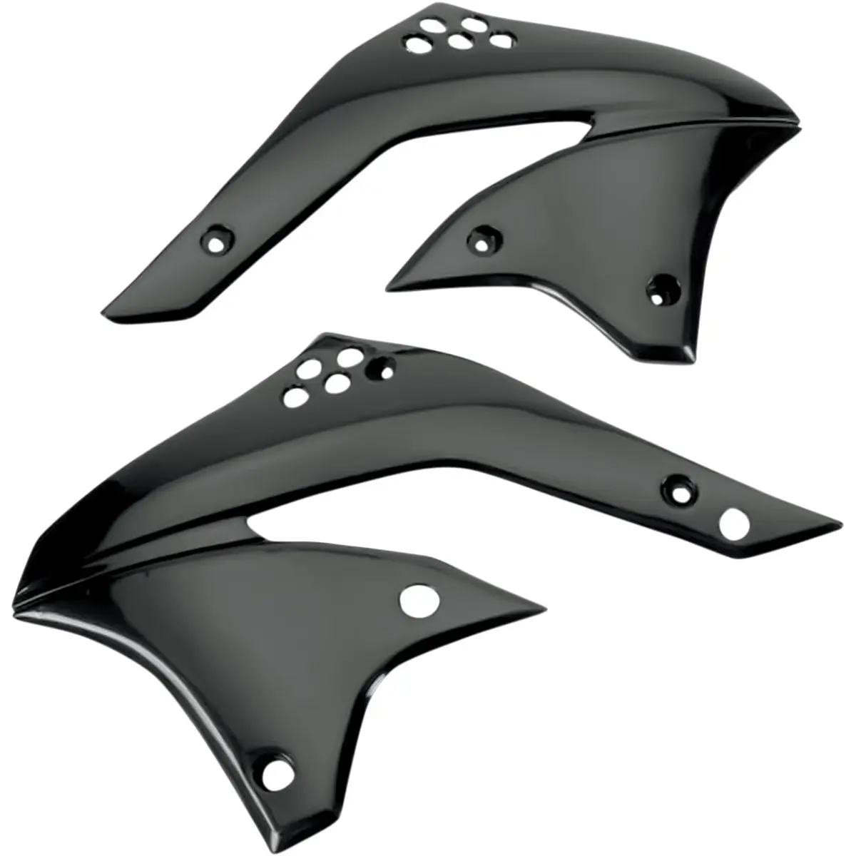 UFO kryty chladiče KAWASAKI KXF 450 06-08, barva černá ( )