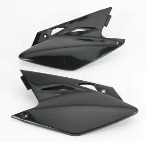 UFO boční tabulky zadní KAWASAKI KXF 450 06-08 barva černá (UFO boční tabulky zadní KAWASAKI KXF 450 06-08 barva černá)