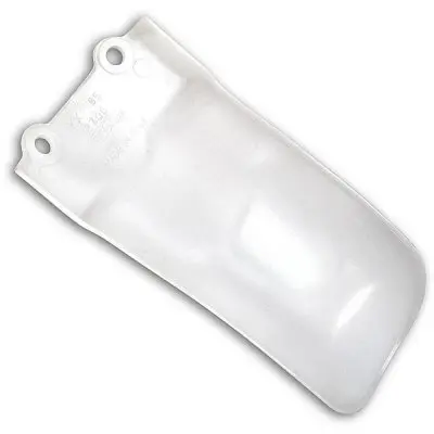 UFO kryt zadního tlumiče KAWASAKI KX 80 98-00, KX 85 01-09 barva neutrální (UFO kryt zadního tlumiče KAWASAKI KX 80 98-00, KX 85 01-09 barva)