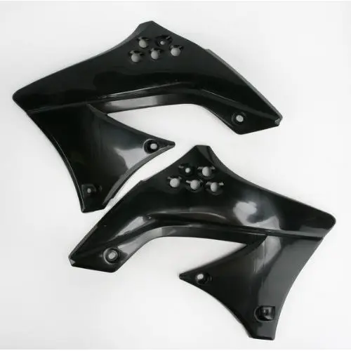 UFO kryty chladiče KAWASAKI KXF 450 09-11 barva černá (UFO kryty chladiče KAWASAKI KXF 450 09-11 barva černá)