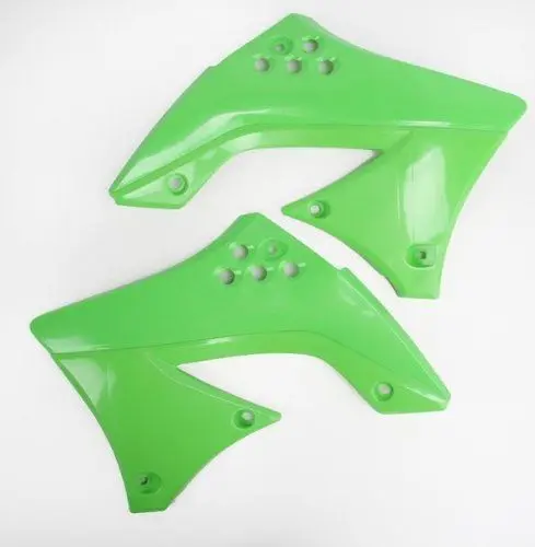 UFO kryty chladiče KAWASAKI KXF 250 09-12 barva zelená (UFO kryty chladiče KAWASAKI KXF 250 09-12 barva zelená)