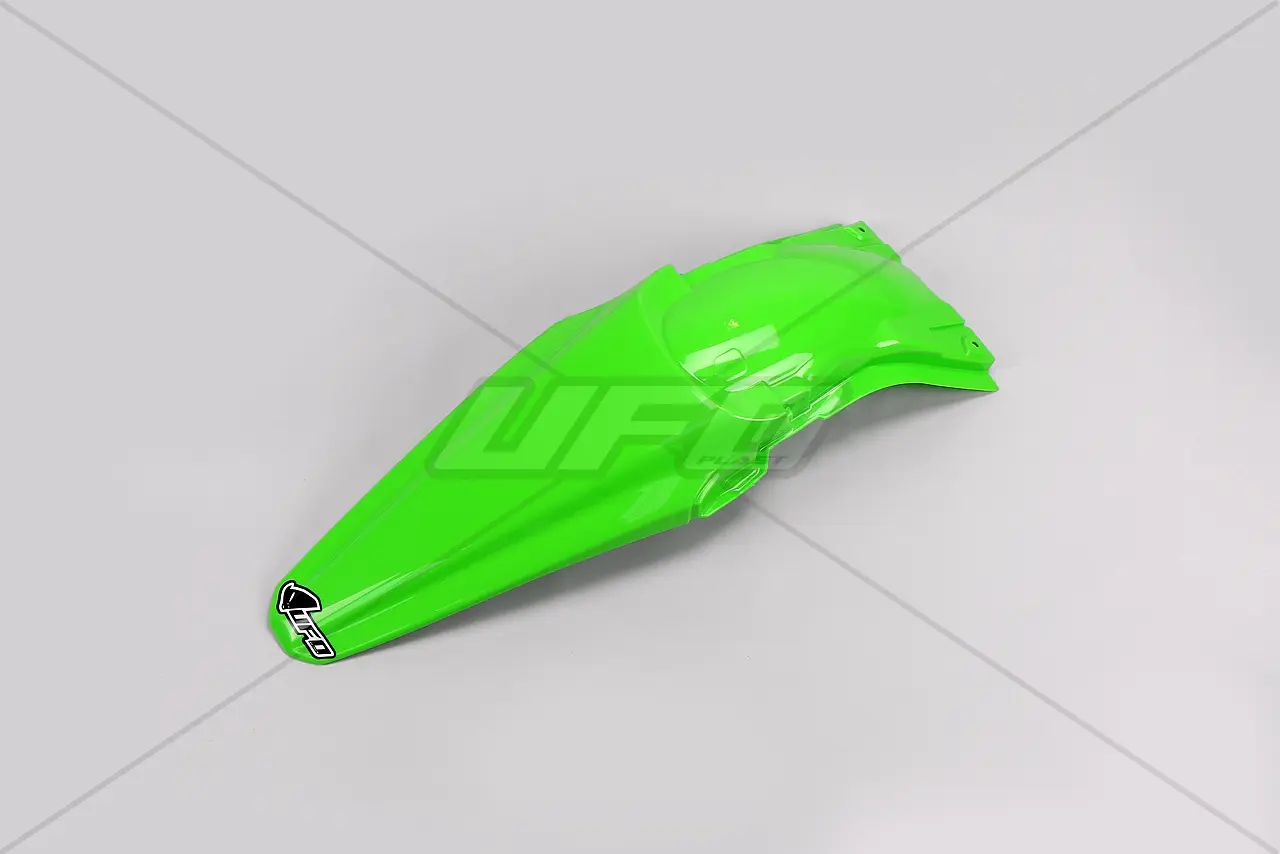 UFO zadní blatník KAWASAKI KXF 250 13-16, KXF 450 12-15 barva zelená (UFO zadní blatník KAWASAKI KXF 250 13-16, KXF 450 12-15 barva zelená)