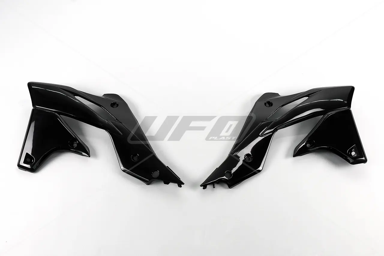 UFO kryty chladiče KAWASAKI KXF 250 13-16 barva černá (UFO kryty chladiče KAWASAKI KXF 250 13-16 barva černá)