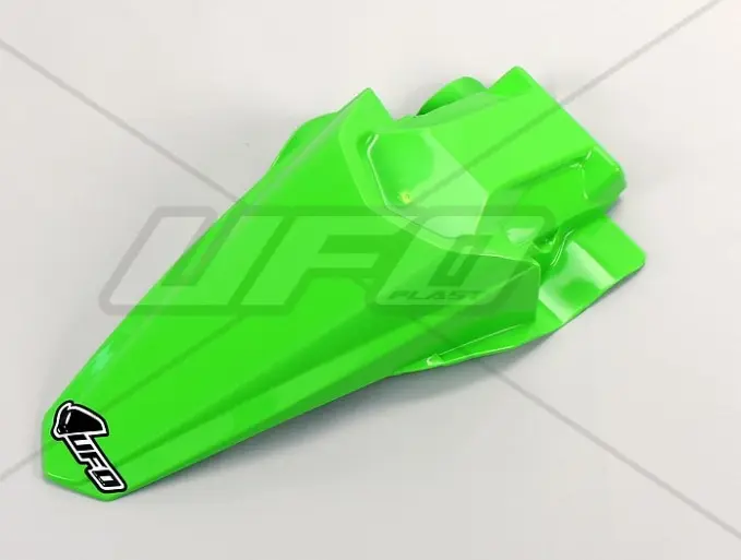 UFO blatník zadní KAWASAKI KX 85 14-26, KX 100 14-21, KX 112 22-26, barva zelená (UFO blatník zadní KAWASAKI KX 85 14-26, KX 100 14-21, KX 112 22-26,)
