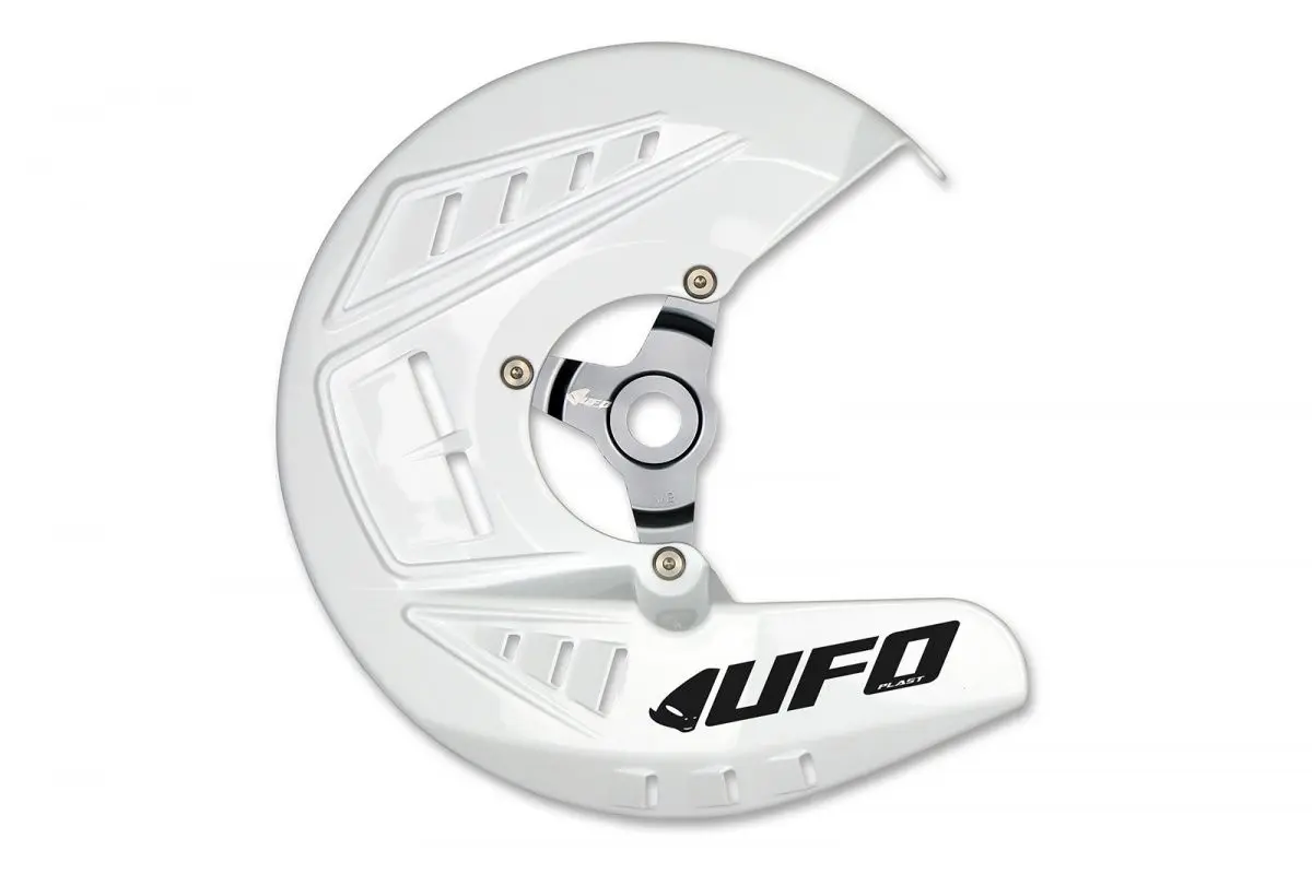 UFO kryt brzdového kotouče KAWASAKI KXF 250 13-20, KXF 450 13-18, barva bílá - nahrazený DC01002041 (UFO kryt brzdového kotouče KAWASAKI KXF 250)