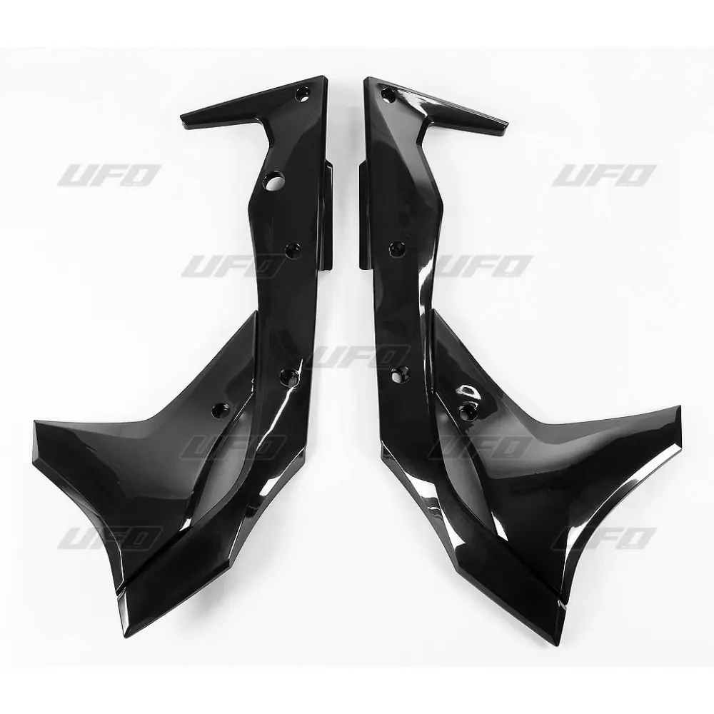 UFO kryty chladiče KAWASAKI KXF 250 17-20 barva černá - výprodej (UFO kryty chladiče KAWASAKI KXF 250 17-20 barva černá - výprodej)