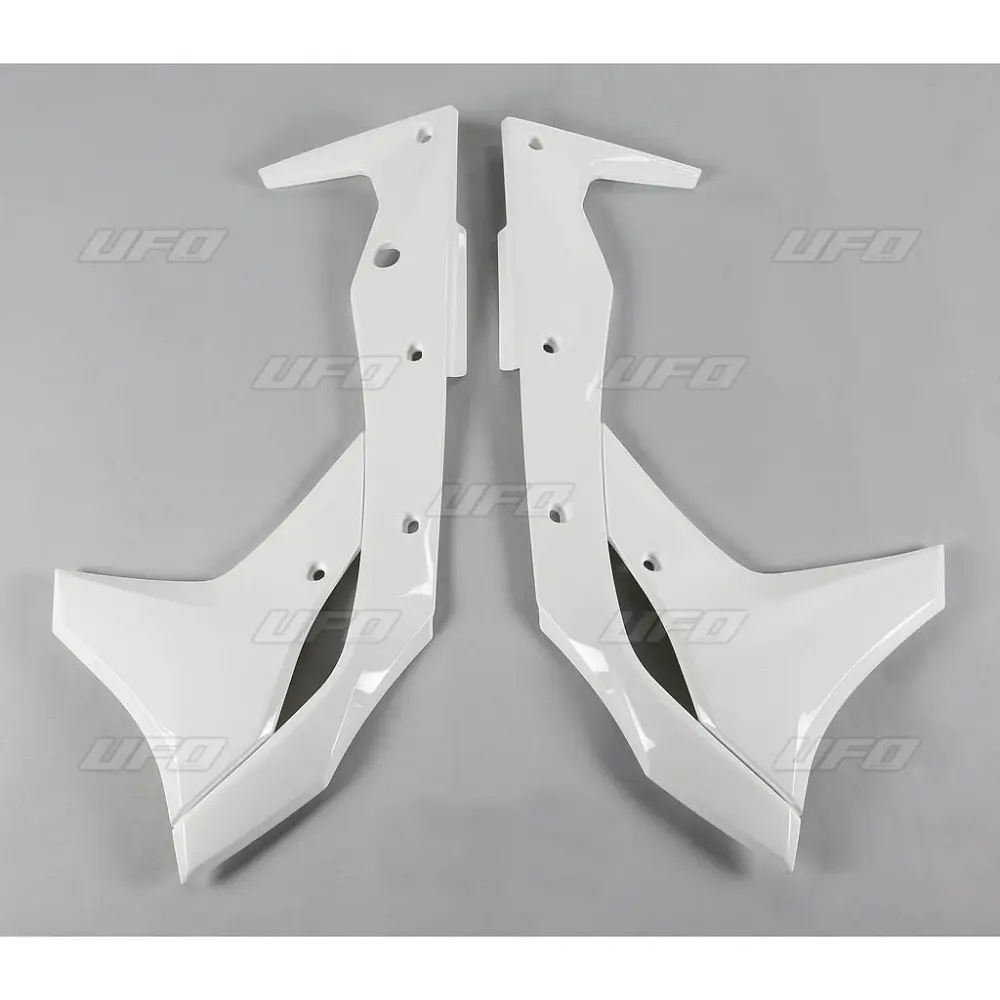 UFO kryty chladiče KAWASAKI KXF 250 17-20 barva bílá - výprodej (UFO kryty chladiče KAWASAKI KXF 250 17-20 barva bílá - výprodej)