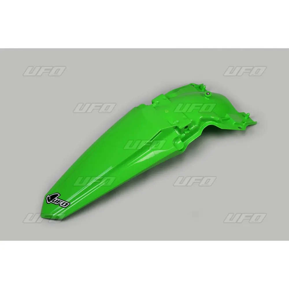 UFO blatník zadní KAWASAKI KXF 450 19-23, KXF 250 21-24, barva zelená (UFO blatník zadní KAWASAKI KXF 450 19-23, KXF 250 21-24, barva zelená)