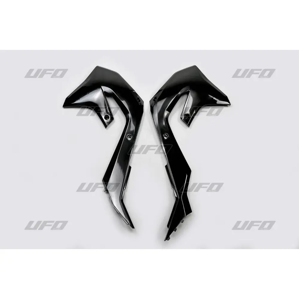 UFO kryty chladiče KAWASAKI KXF 250 21-24, KXF 450 19-23 barva černá ( )