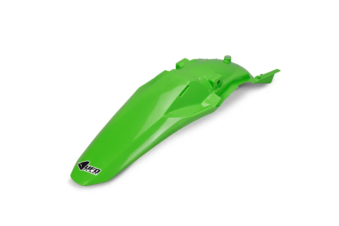 UFO zadní blatník KAWASAKI KXF 250 25, KXF 450 24-26 barva zelená (UFO zadní blatník KAWASAKI KXF 250 25, KXF 450 24-26 barva zelená)