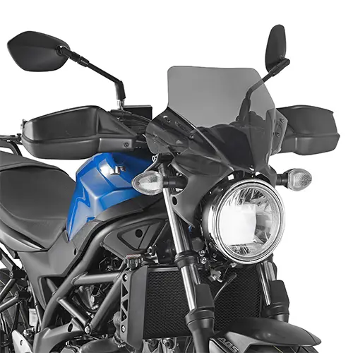 KAPPA plexi SUZUKI SV 650 16-25 28,5X36cm ztmavené s upevněním (KAPPA plexi SUZUKI SV 650 16-25 28,5X36cm ztmavené s upevněním)