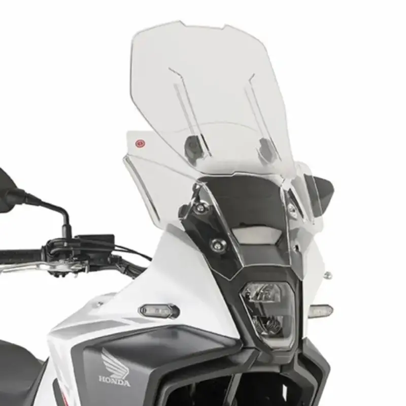 KAPPA plexi HONDA NX 500 24-25, (MAX 53,5 X 45 cm) nastavitelné AIRFLOW (12 cm rozsah nastavení) průhledné (KAPPA plexi HONDA NX 500 24-25, (MAX 53,5)