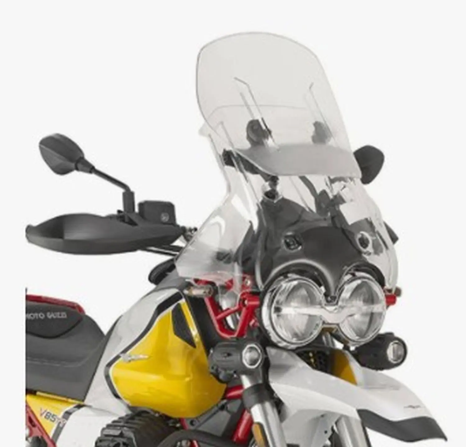 KAPPA plexi štít MOTO GUZZI V85 TT 19-23 s regulací AIRFLOW průhledný - nahrazuje KAF8203 ( )