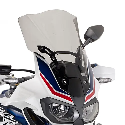 KAPPA plexi HONDA CRF 1000L AFRICA TWIN (16-19), CRF 1000L AFRICA TWIN ADVENTURE SPORTS (18-19) 47,5 X 35 cm ztmavené ( )