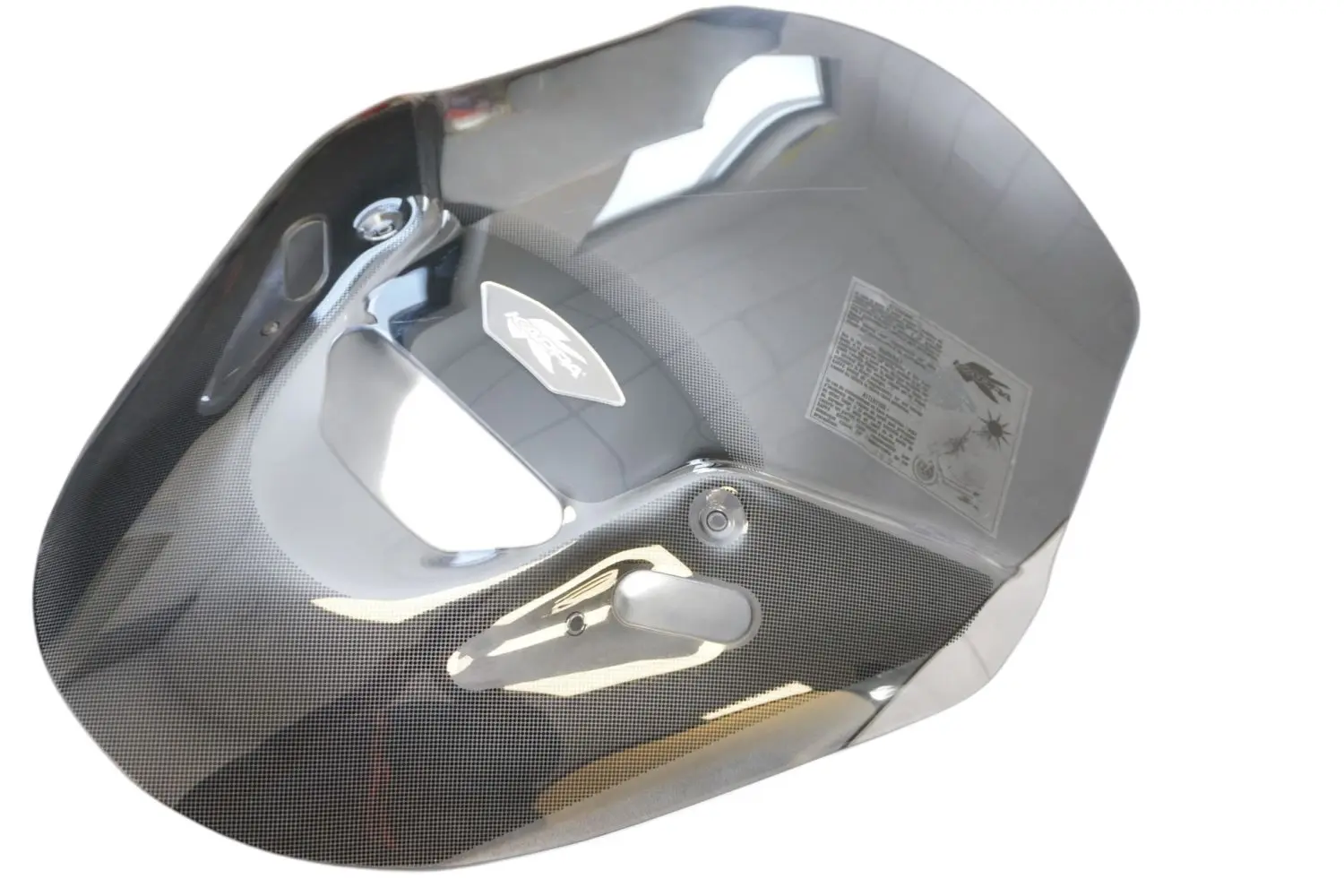KAPPA plexi štít HONDA NT 1100 25, 60 x 49 cm průhledný (11 cm vyšší než originál) - škrábance na štítu (KAPPA plexi štít HONDA NT 1100 25, 60 x 49)