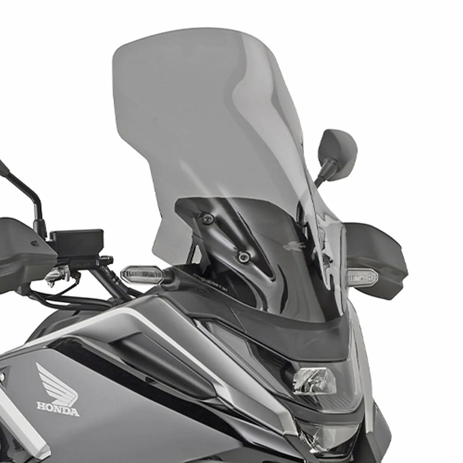 KAPPA plexi štít HONDA NC 750 X 25-, (52,5 x 37cm) ztmavený (12,5 cm vyšší než originál) ( )