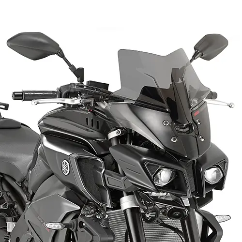 KAPPA plexi YAMAHA MT 10 16-21 36 X 36 cm tmavé (KAPPA plexi YAMAHA MT 10 16-21 36 X 36 cm tmavé)