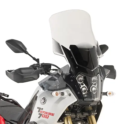 KAPPA plexi štít YAMAHA TENERE 700 19-24 průhledný (KAPPA plexi štít YAMAHA TENERE 700 19-24 průhledný)