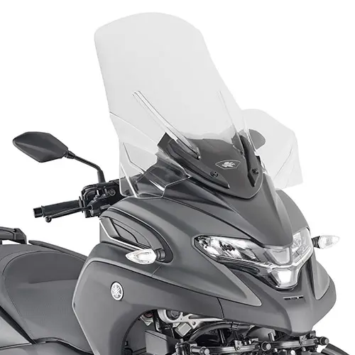 KAPPA plexi YAMAHA TRICITY 300 20-25 72 X 60 cm průhledné (KAPPA plexi YAMAHA TRICITY 300 20-25 72 X 60 cm průhledné)