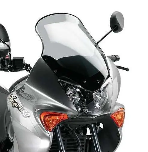 KAPPA plexi štít HONDA XL 125 V VARADERO (01-06) 49,9 x 33,2 cm ztmavená ( )