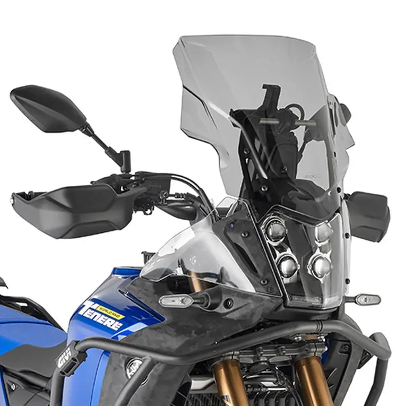 KAPPA plexi štít YAMAHA TENERE 700 WORLD RAID 22-25, 40 X 43 cm (výška X šířka) ztmavený (KAPPA plexi štít YAMAHA TENERE 700 WORLD RAID 22-25, 40 X)