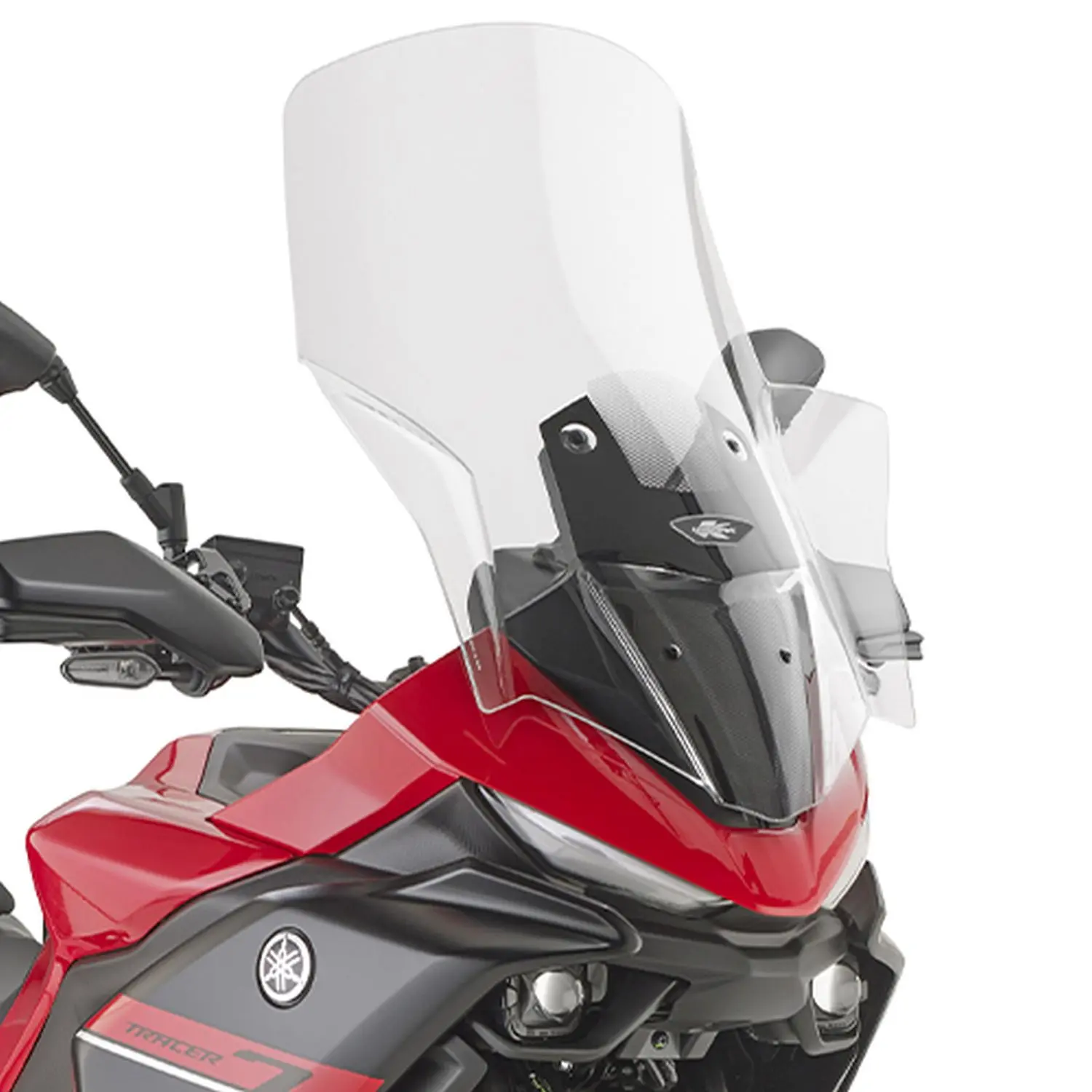 KAPPA plexi štít YAMAHA TRACER 7 25- (64,5 cm x 49 cm) průhledný (25,5 cm vyšší než originál) (KAPPA plexi štít YAMAHA TRACER 7 25- (64,5 cm x 49 cm))