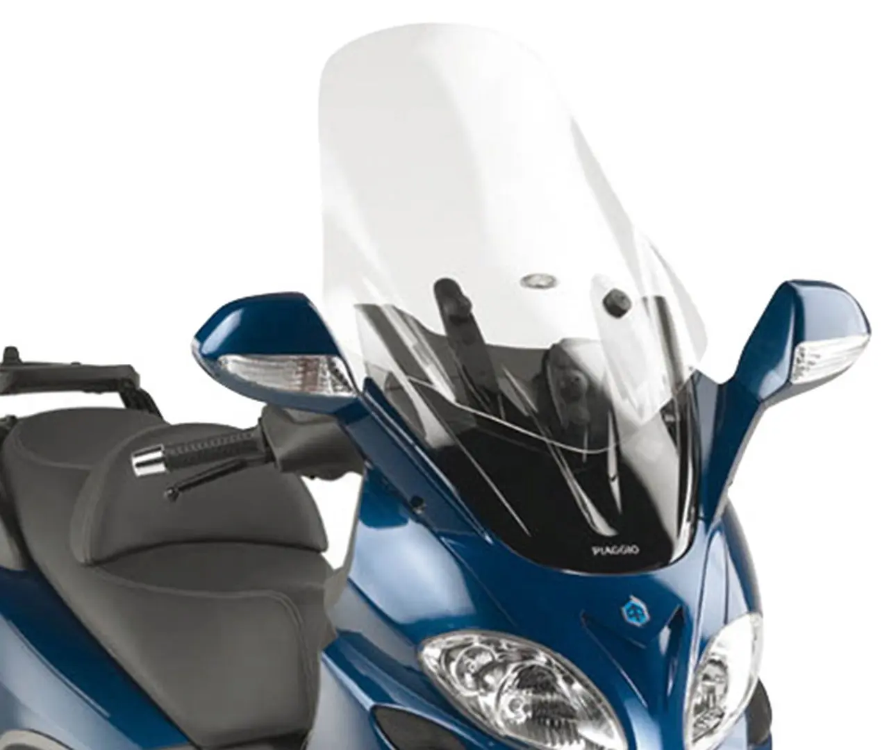 KAPPA plexi štít PIAGGIO X9 200-250-500 EVOLUTION (03-08) 65 X 50 cm průhledný ( )