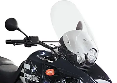 KAPPA plexi štít BMW R 1150 GS (00-03) 48,5 x 36,6 cm světlá (KAPPA plexi štít BMW R 1150 GS (00-03) 48,5 x 36,6 cm světlá)