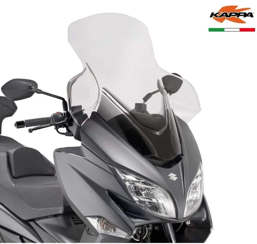KAPPA plexi SUZUKI BURGMAN 400 17-25 75 X 76 cm průhledné (KAPPA plexi SUZUKI BURGMAN 400 17-25 75 X 76 cm průhledné)