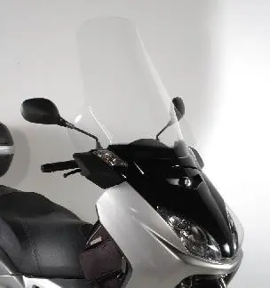 KAPPA plexi štít YAMAHA X-MAX 125-250 (05-09) MBK SKYCRUISER 125 05-09 63,5 x 69,5 cm průhledná ( )