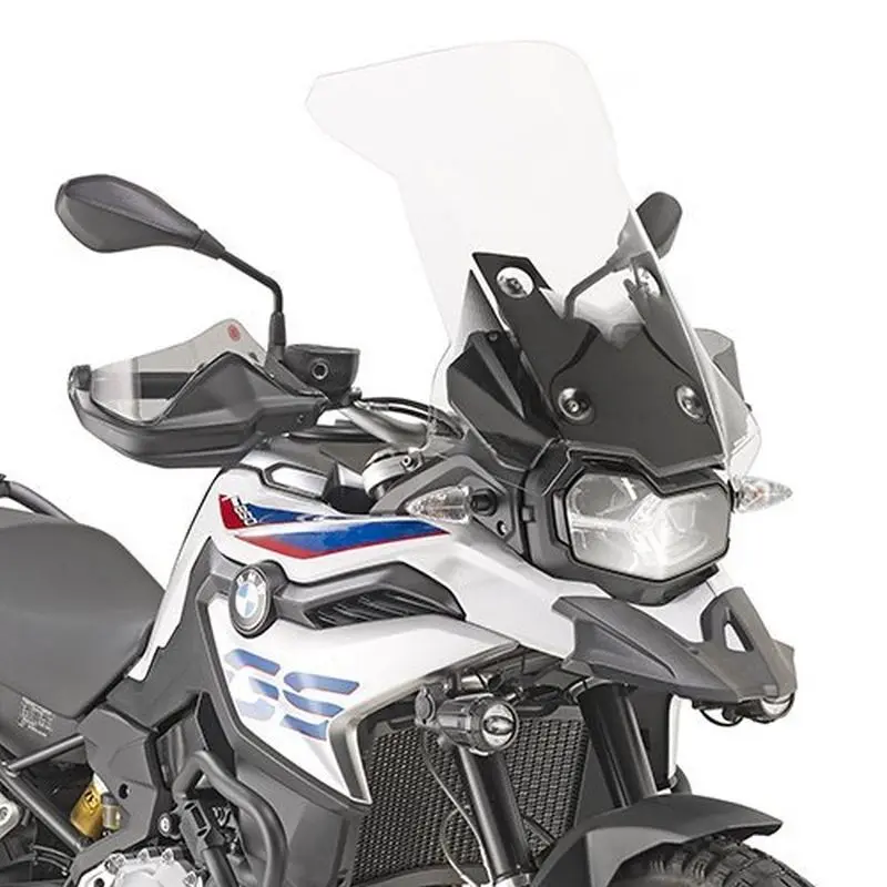 KAPPA plexi štít BMW F 750 GS (18-23) F 800 GS (24-25) ( potřebná sada pro montáž D5129KITK ),F 800 GS (24-25) F 850 GS (18-23) 54,5 x 49 cm průhledná