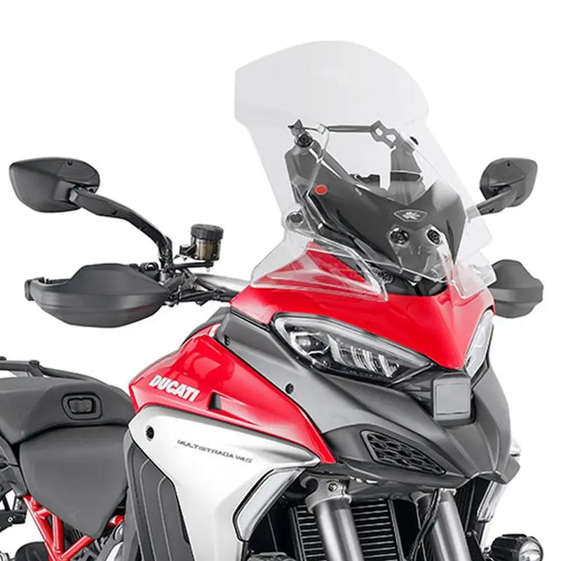 KAPPA plexi štít DUCATI MULTISTRADA V4 21-25 50 X 38 cm průhledný (KAPPA plexi štít DUCATI MULTISTRADA V4 21-25 50 X 38 cm průhledný)