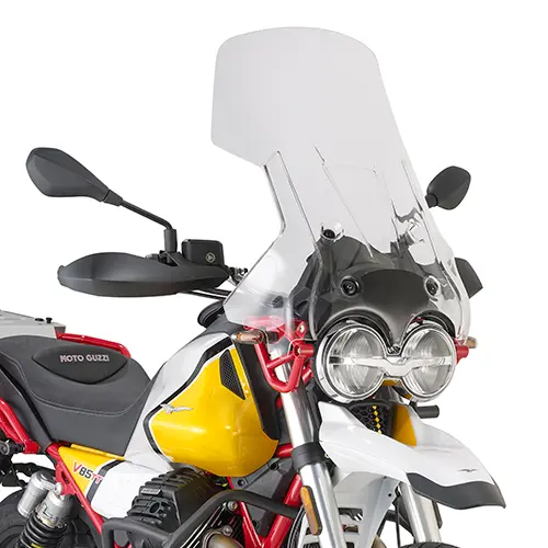 KAPPA plexi štít MOTO GUZZI V85 TT 19-23 68,5X46cm průhledný (KAPPA plexi štít MOTO GUZZI V85 TT 19-23 68,5X46cm průhledný)