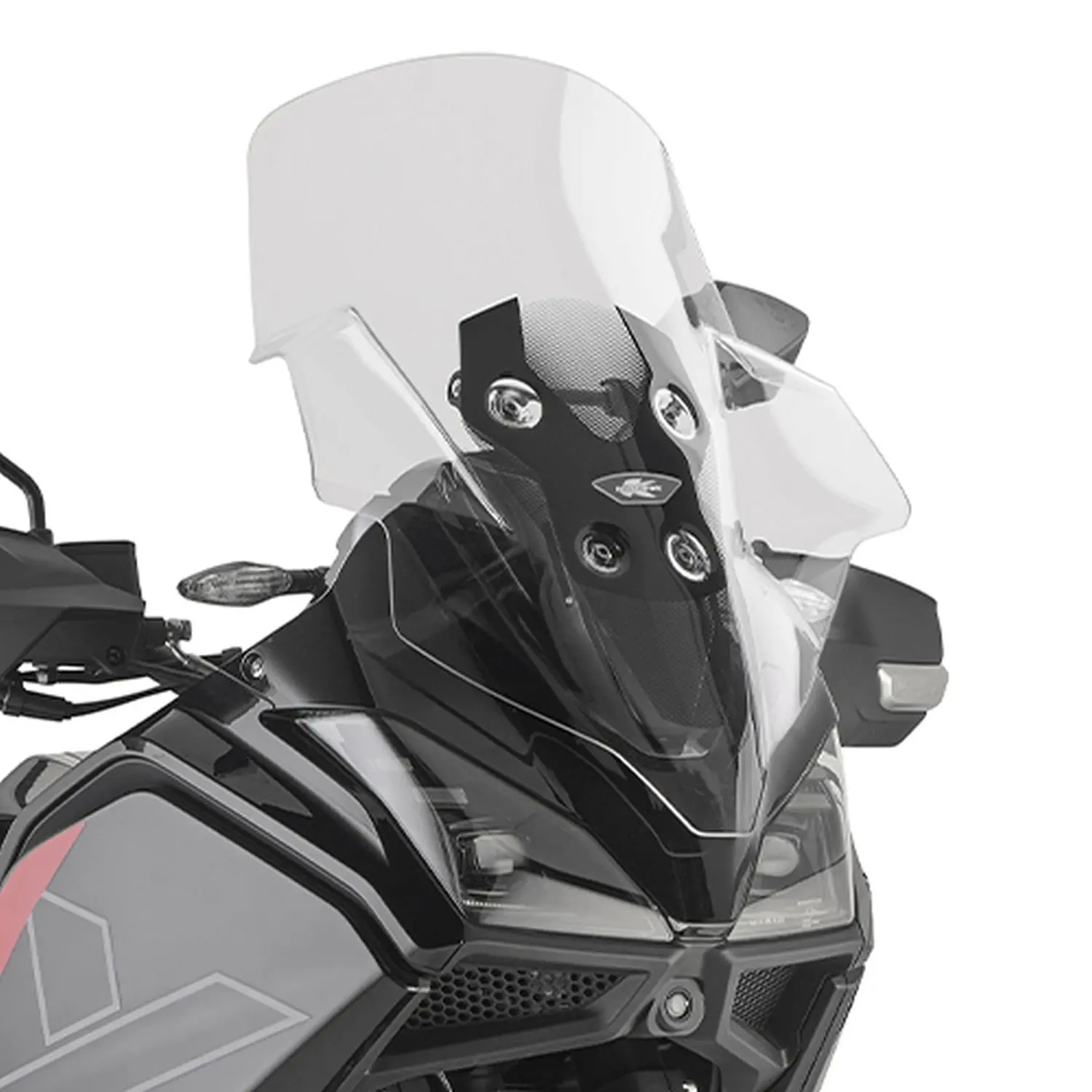 KAPPA plexi štít MOTO MORINI X-CAPE 700 25-26 (54,5 x 46 cm) průhledný (4,5 cm vyšší než originál) ( )