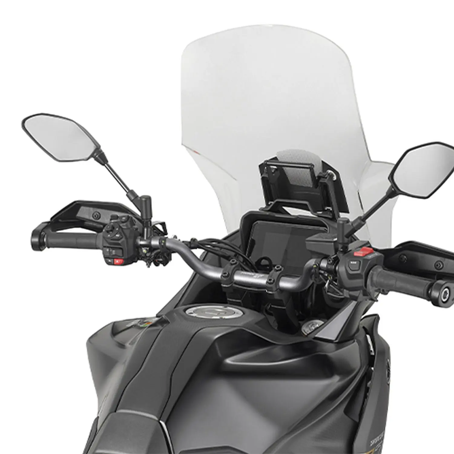 KAPPA hrazda pro montáž brašen a držáků GPS/smartphone YAMAHA TRACER 7 GT 25-26 (KAPPA hrazda pro montáž brašen a držáků GPS/smartphone YAMAHA TRACER)