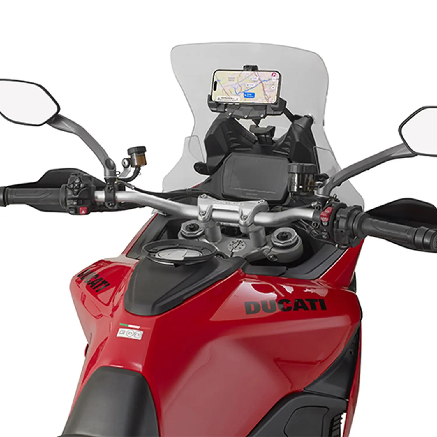 KAPPA hrazda pro montáž brašen a držáků GPS/smartphone DUCATI MULTISTRADA V2/S 25- (KAPPA hrazda pro montáž brašen a držáků GPS/smartphone DUCATI)